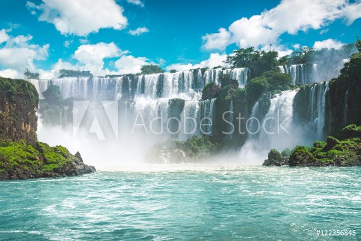 Picture of The amazing Iguazu waterfalls in Brazil